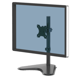 Fellowes Professional Series Free Standing Single Monitor Arm