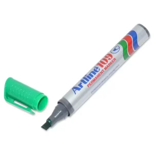 Artline Marker, Ek-109 2.0-5.0mm, Pack of 12, Chisel, Green – ARMK109GR