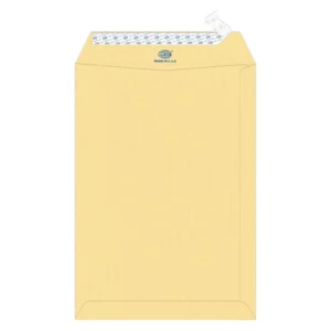 FIS Manila Envelopes Peel & Seal, Recycled, Pack of 50 Pcs. 10 x 7 Inch, 90 GSM
