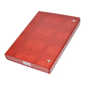 FIS Document Bags, Vinyl with Button, Maroon Color, F/S (210 x 330 mm) Size – FSBDDBBVA407