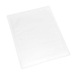 FIS White Bubble Envelopes, Peel and Seal, Pack 12 Pieces, 150X215 mm Size