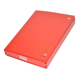 FIS Document Bags, Vinyl with Button, Red Color, F/S (210 x 330 mm) Size – FSBDDBBVA401
