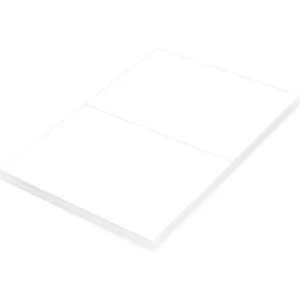 FIS Multipurpose Laser Label, Colour White, Size 210×148.5 mm (2 Stickers x 100 Sheet) A4 Size, E.U. Origin Material