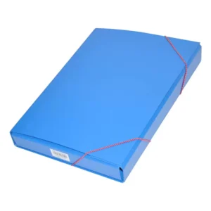 FIS PP Document Bag With Elastic Band, Blue Color, F/S (210 x 330 mm) Size – FSBD1201BL