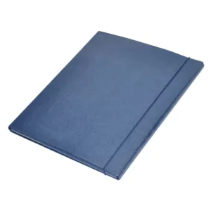 FIS Document Bags With Elastic Band & Pen Holder, Navy Blue Color, F/S (210 x 330 mm) Size – FSBD1112NBL