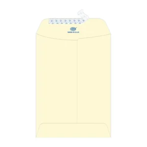 FIS Laid Paper Envelopes Peel & Seal, Pack of 25 Pcs. Camelle off White Color, 7.5 x 5 inch Size, 100 GSM