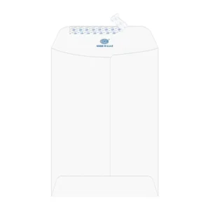 FIS Laid Paper Envelopes Peel & Seal, Pack of 25 Pcs. Moon Beam White Color, 7.5 x 5 inch Size, 100 GSM