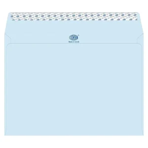 FIS Color Envelopes Peel & Seal, Pastel Colors, Pack of 50 Pcs. Blue Color, C4 (229 x 324 mm), 80 GSM