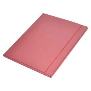 FIS Document Bags With Elastic Band & Pen Holder, Maroon Color, F/S (210 x 330 mm) Size – FSBD1112MR