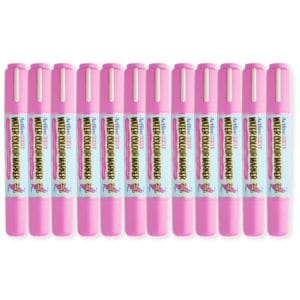 Artline 325T Water Colour Marker 2.0-5.0mm, Pink Color, Pack of 12 pcs. Acrylic Fibre Tip – ARMK325PI