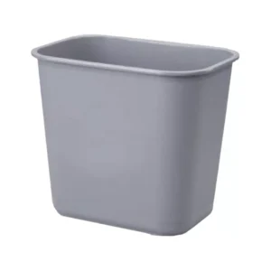 FIS Waste Baskets Rectangle Shape, Grey Color, Height 29.5 cm – FSWA8813GY