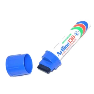 Artline Permanent Marker, Pack of 6 , Ek-130 30.0mm, Water Proof, Blue – ARMK130BL