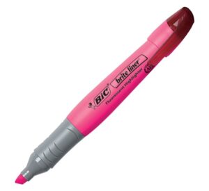 Bic Brite Liner Xl Highlighter Pink