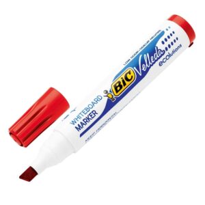 Bic 1751 White Board Marker (B) Red