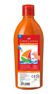 FABER-CASTELL TEMPERA-FUN PAINTS 500ML ORANGE