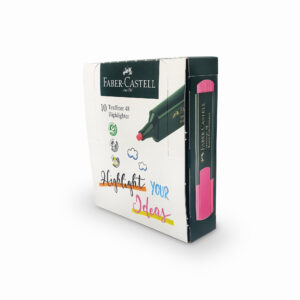 FC CLASSIC HIGHLIGHTER BOX OF 10PC PINK