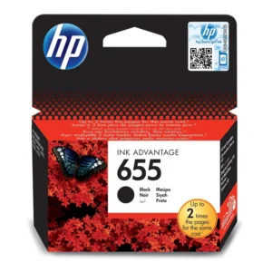 HP 655 Original Ink Advantage Cartridge – Black