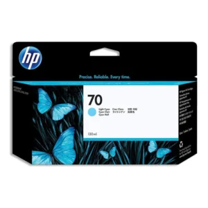 HP 70 Pigment Original Ink Cartridge 130ml – Light Cyan