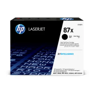 HP 87X Original Toner Cartridge for HP LaserJet Enterprise M506dh, M506dn, M506n, M506x, Flow MFP M527c, M527z, M527dn, M527f, M501dn, Pro M501dn, M501n Printers
