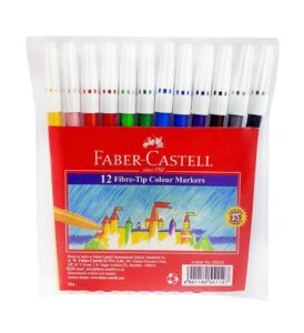 FABER-CASTELL FELT PEN 12 COLOR