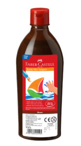 FABER-CASTELL TEMPERA-FUN PAINTS 500ML BROWN