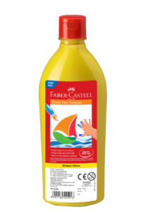 FABER-CASTELL TEMPERA-FUN PAINTS 500ML YELLOW
