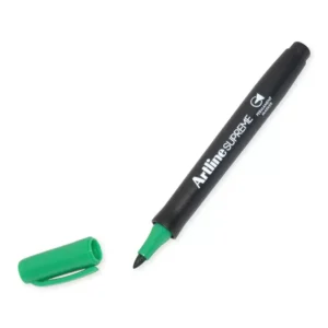 Artline Supreme Permanent Marker Pack of 12, 1.0mm, Bullet, Green – ARMKEPF-700GR
