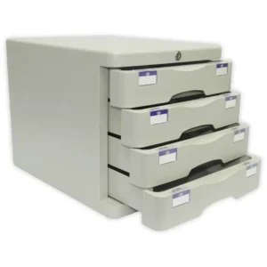 FIS File Cabinet (Plastic) With key, 4 Drawers – FSOTUS-21AK