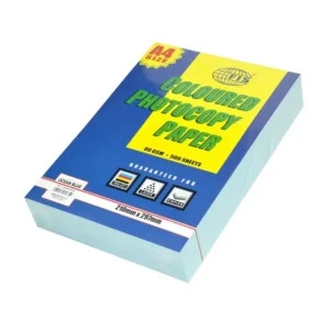 FIS Pastel Color Photocopy Paper, 500 Sheets, 80 gsm, Pastel Ocean Blue Color, A4 Size – FSPWA4OBLNE