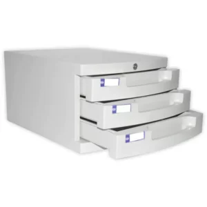 FIS File Cabinet (Plastic) With key, 3 Drawers – FSOTUS-32K
