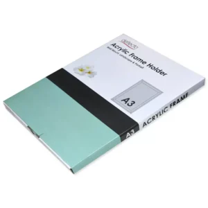 A3 Acrylic Sign Holder, Wall Mount Beveled Edge – SFNALFPH3BA3