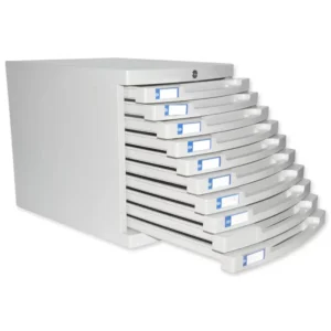 FIS File Cabinet (Plastic) With key, 10 Drawers – FSOTUS-28K