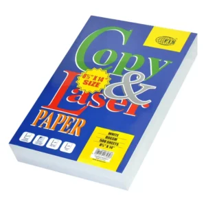 FIS Copy & Laser Photocopy Paper, 500 Sheets, White, 80 gsm, 8.5 x 14 Inch Size – FSPW8.5X14NE