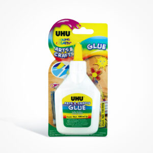 UHU WHITE GLUE IN A 100ML BOTTLE