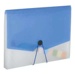 FIS Expanding Files 13 Pockets With Tie Blue Color, 210 x 145 mm Size – FSPG1305BL