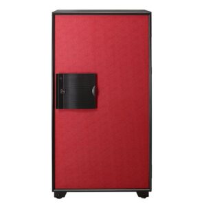 Eagle EGE-120 Fire Resistant Safe , Digital, Key & Fingerprint Lock, Red