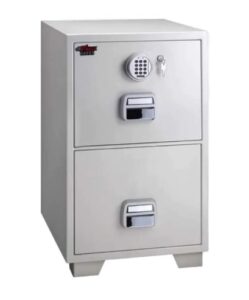 Eagle SF-680-2EKX Fire Resistant Filing Cabinet, 2 Drawers, Digital & Key Lock