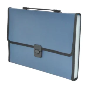 FIS Expanding File Metalic 13 Pockets Blue Color, F/S (210 x 330 mm) Size – FSPG1306BL