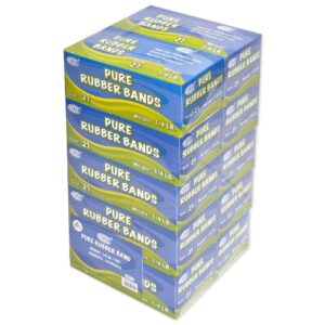 10 Boxes FIS Pure Rubber Bands Yellow – FSRB21