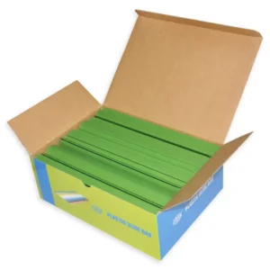 100-Piece FIS Plastic Sliding Bar Green 15mm, 150-Sheets Capacity – FSPG15-GR