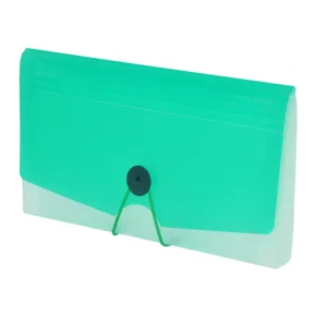 FIS Expanding Files 13 Pockets Green Color, 261 x 136 x 23 mm Size – FSPG1303GR