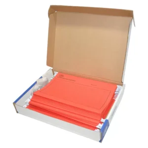 FIS Colored Hanging Files Red Color, Pack of 50 Pcs, 160 gsm240 x 355 mm Size – FSHF160PARE