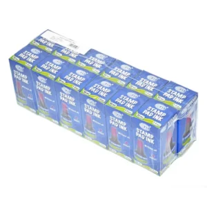 12-Piece FIS Stamp Pad Inks 30 ml, Violet Color – FSIK030VI