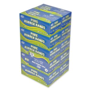 10 Boxes FIS Pure Rubber Bands 10 Size, 1/4 LB – FSRB10