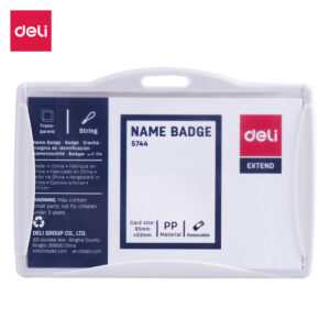 ID Pass With String Grey (1×30)