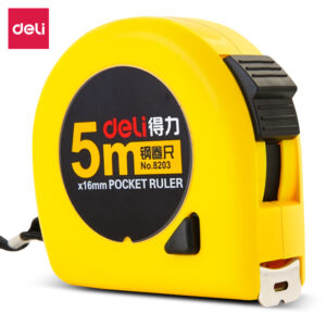 Steel Measure Tape (Yellow) (5mx16mm)