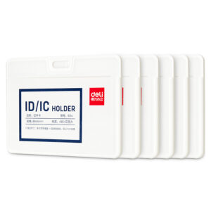 Name Badge Horizontal 89x54mm – White