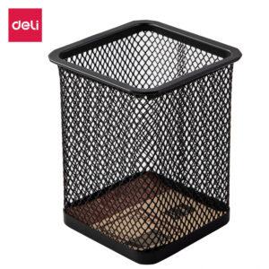 Mesh Square Pen Holder (80x80x90 mm)