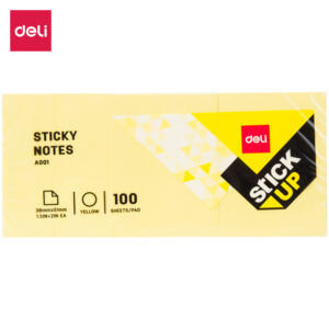 Sticky Note 1.5×2 Yellow 38x51mm (3×100) (1×12)