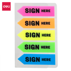 Index Tabs Signhere (44x12mm) (Asst.) (1X24)